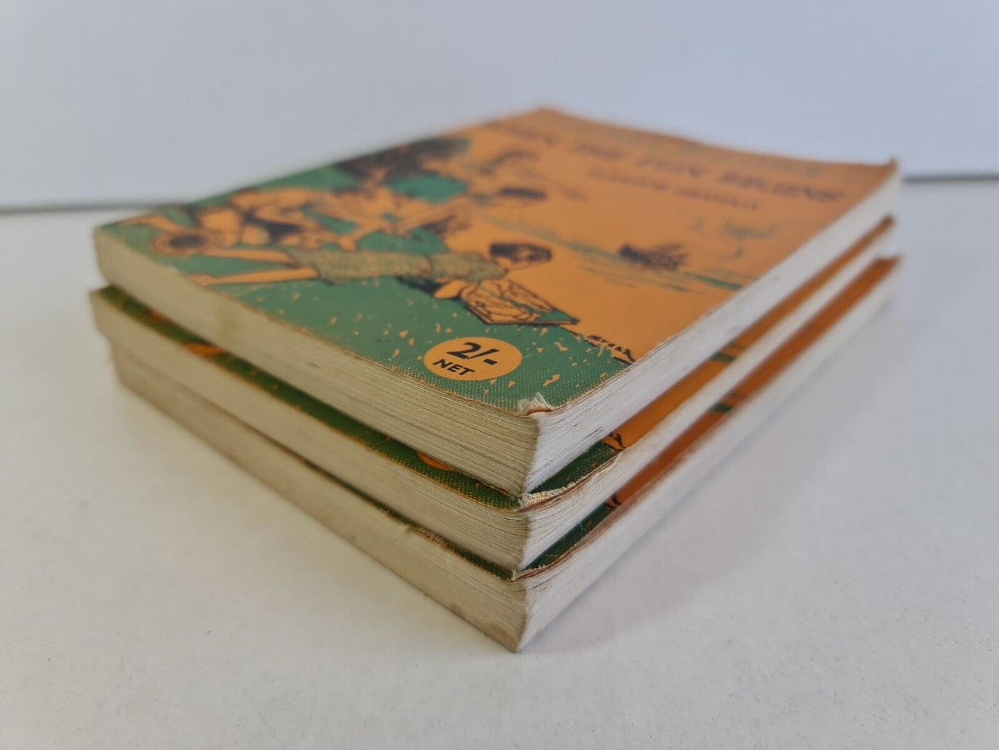 3x Vintage Eleanor Graham Signal Paperback Books - Change for Sixpence, etc