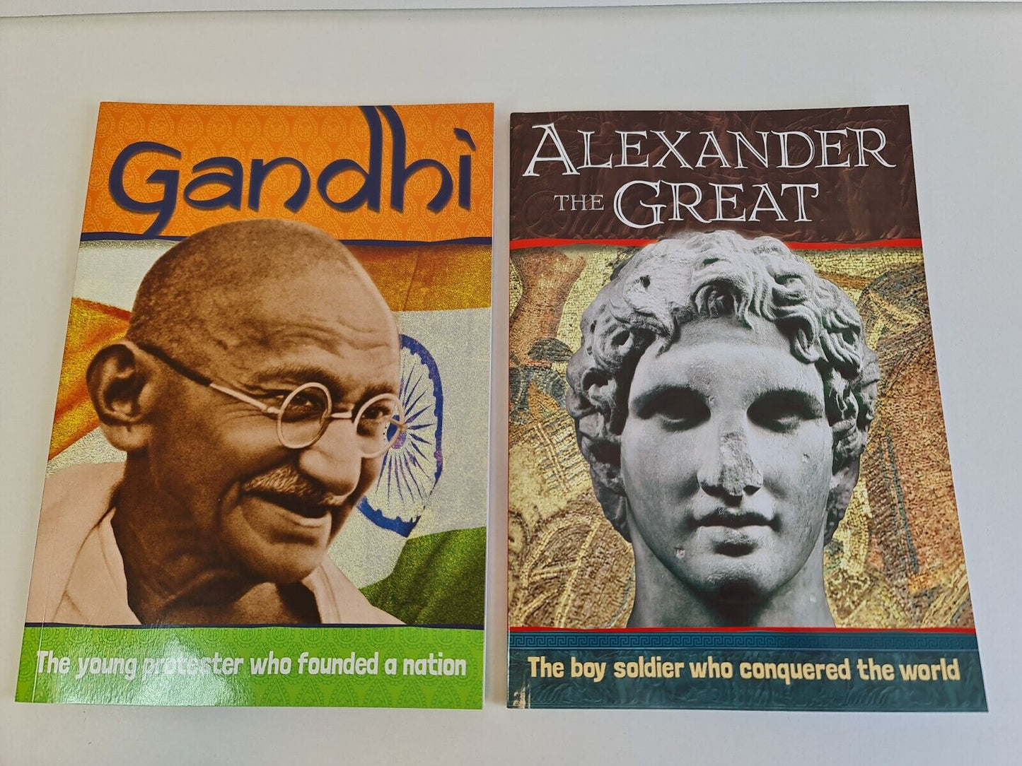 Bundle 10x Educational Biography of Famous Peeople - Caeser, Newton, Danghi, etc