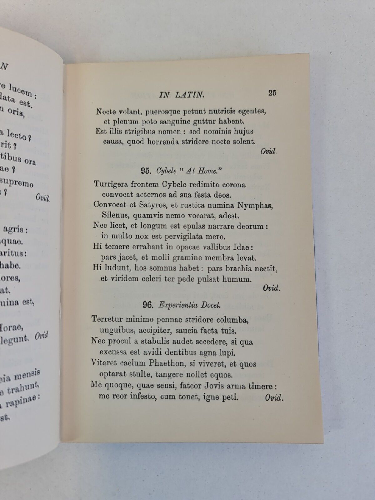 Exercises in Unseen Translation in Latin by W Welch (1913)