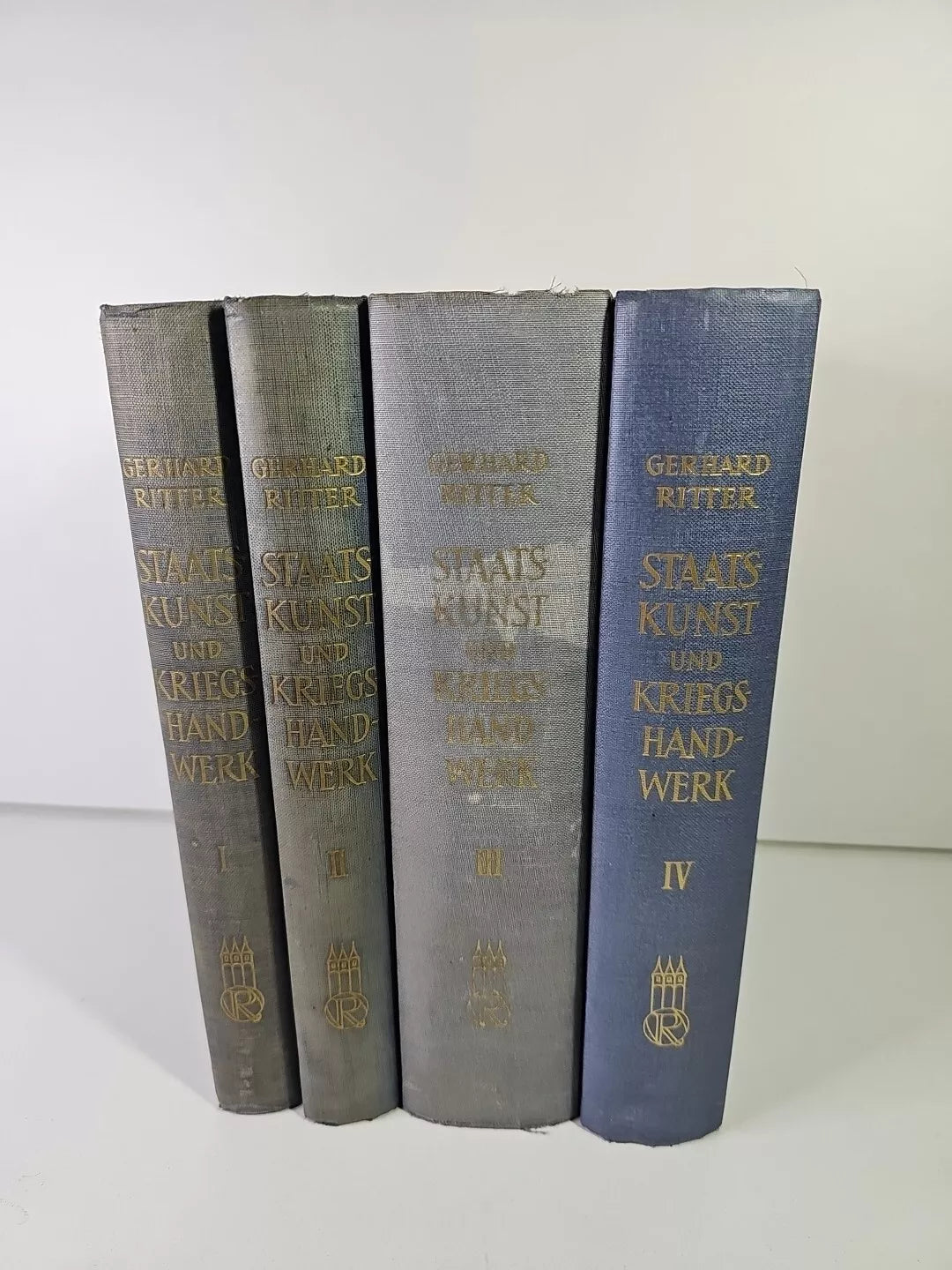 Staatskunst und Kriegshandwerk, 4 vols by Gerhard Ritter