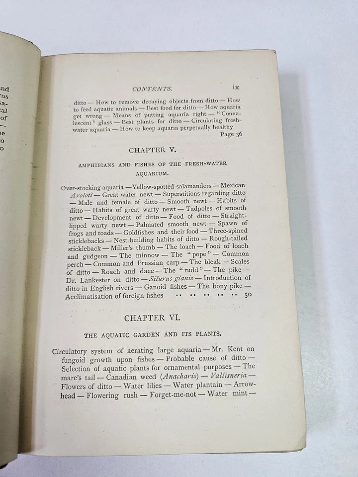 The Aquarium: Its Inhabitants, Structure... by Taylor (1881)