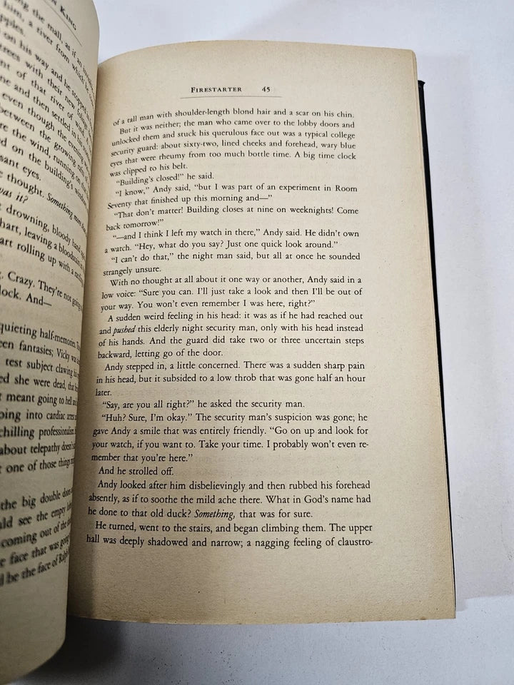 Firestarter by Stephen King (1980) Book Club Associates