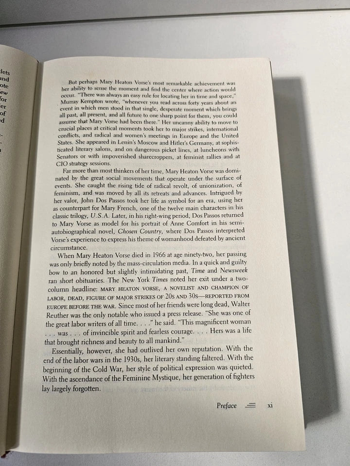 Mary Heaton Vorse: The Life of an American Insurgent, Garrison (1989)