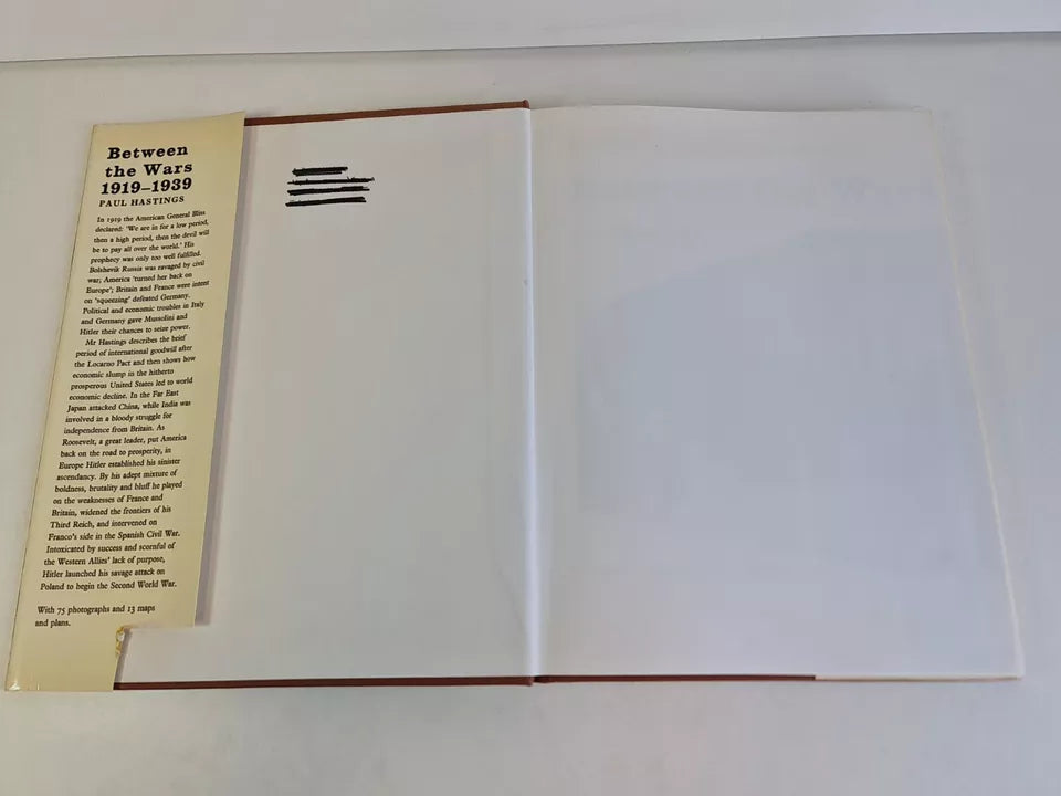 Between the Wars 1919-1939 (20th Century Histories) by Paul Hastings (1968)