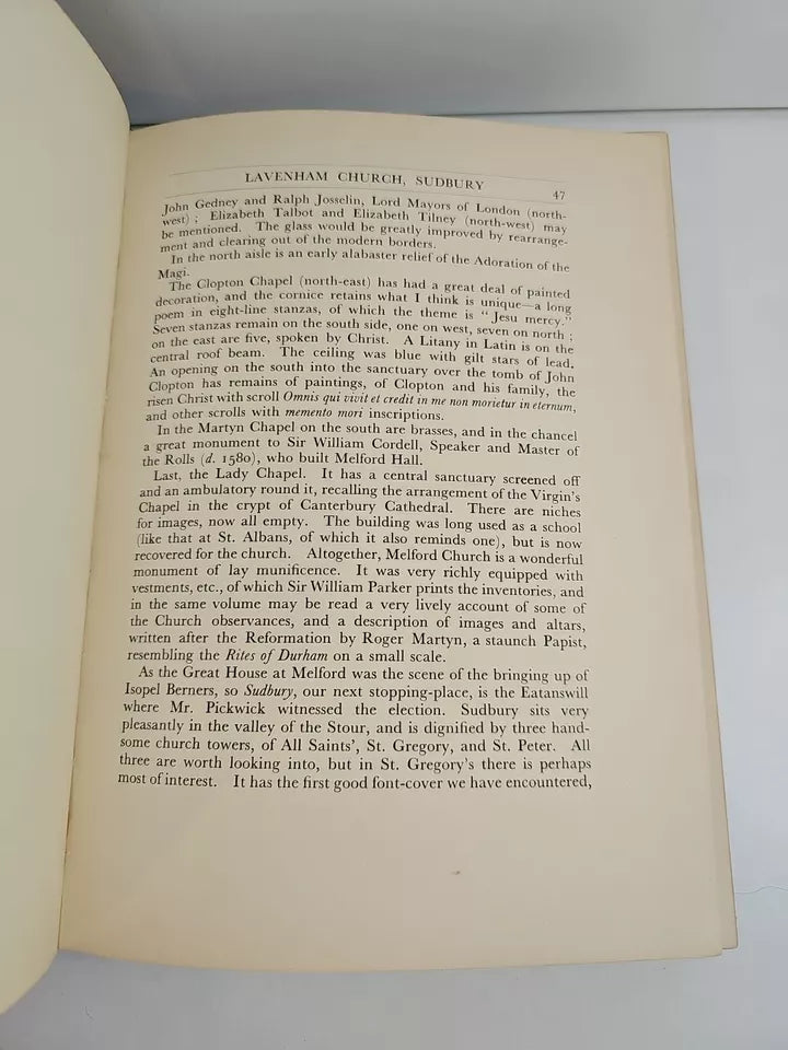 Suffolk and Norfolk by MR James (1930)