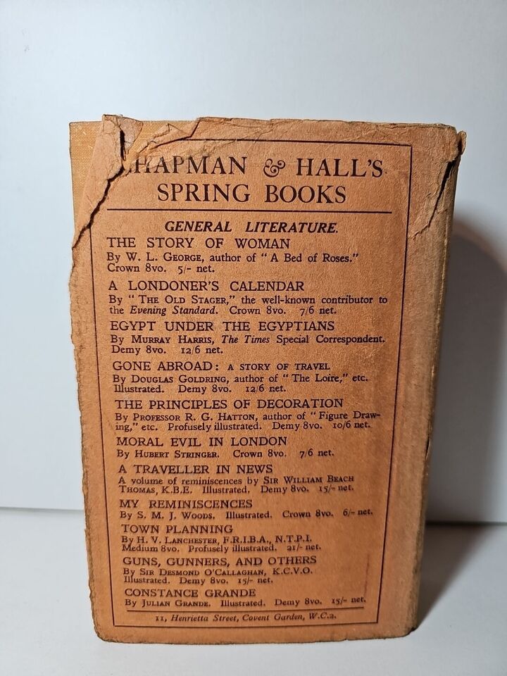 Moral Evil In London by Hubert Stringer (1925)