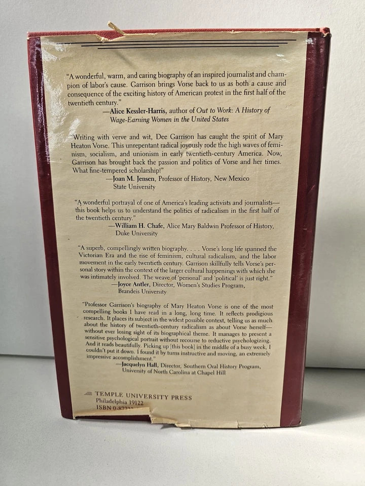 Mary Heaton Vorse: The Life of an American Insurgent, Garrison (1989)