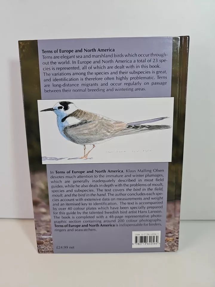 Terns of Europe and North America by Hans Larsson, Klaus Malling Olsen (1995)