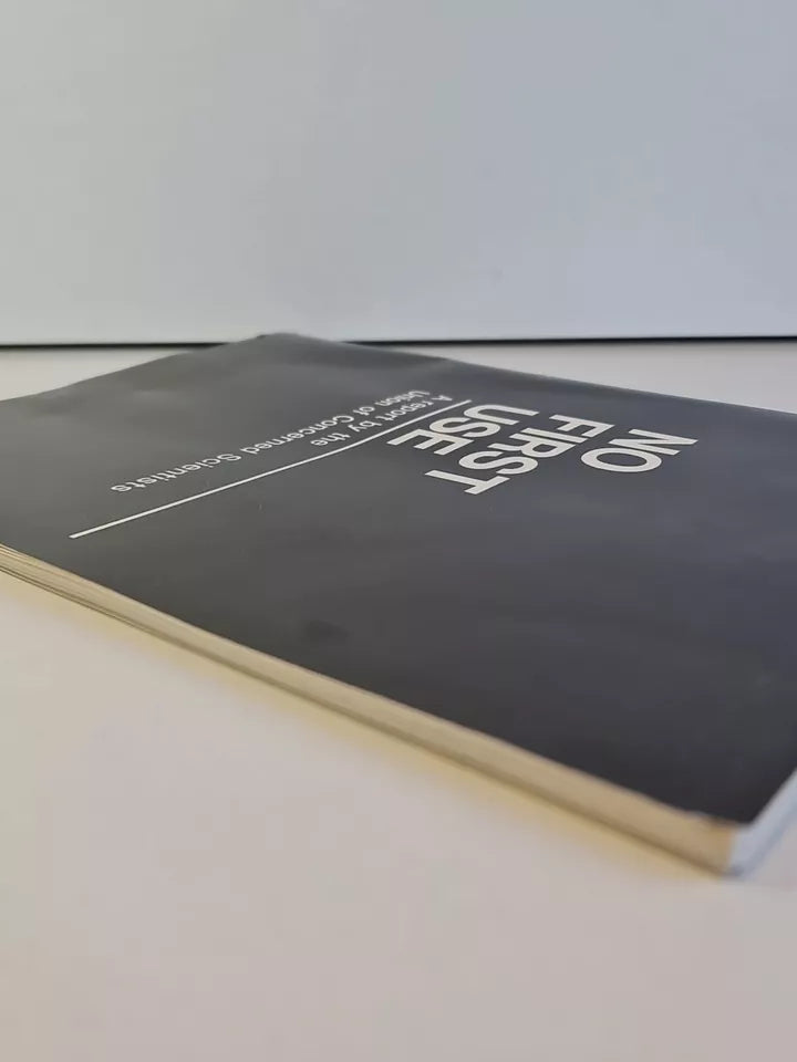 No First Use: A Report by the Union of Concerned Scientists (1983)