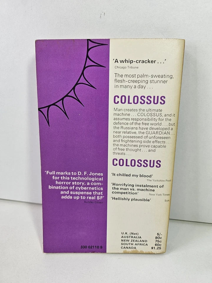 Colossus by D. F. Jones (1968 - Pan Science Fiction)