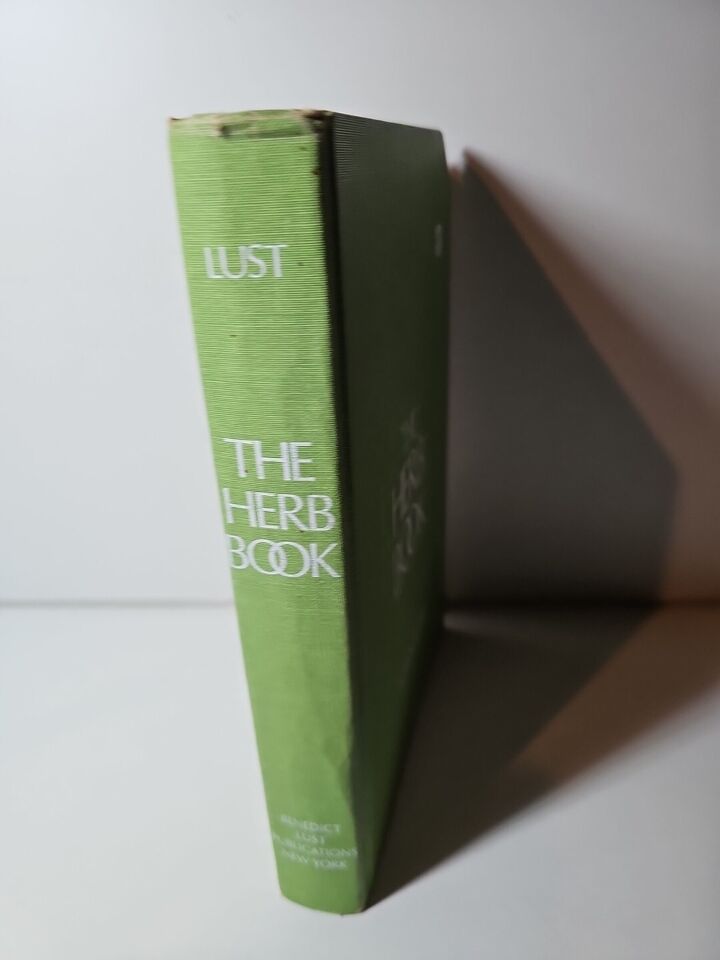 The Herb Book by John Lust (1974) First Edition