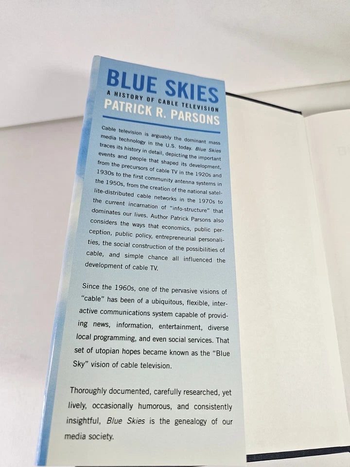 Blue Skies: A History of Cable Television by Patrick R. Parsons (2008)
