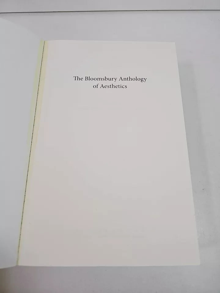 The Bloomsbury Anthology of Aesthetics by Joseph Tanke (2012)