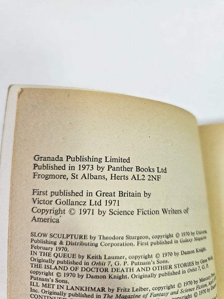 Nebula Award Stories 6 by Clifford D. Simak (1973 - Panther Science Fiction)
