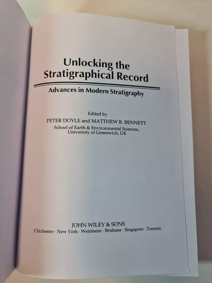 Unlocking the Stratigraphical Record... by Peter Doyle (1998)