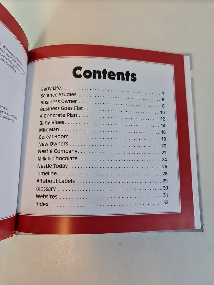 Henri Nestle: Food Company Creator by Heather Hudak (2018)