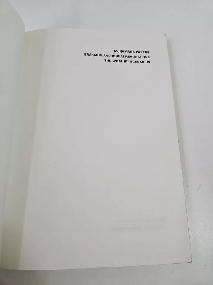 McNamara Papers. Erasmus and Ibuka! Realisations - The What If? Scenarios
