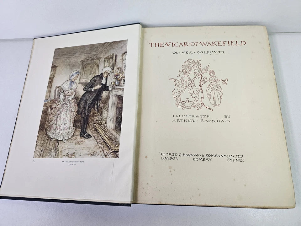 The Vicar of Wakefield by Goldsmith - Harrap Edition (1929)
