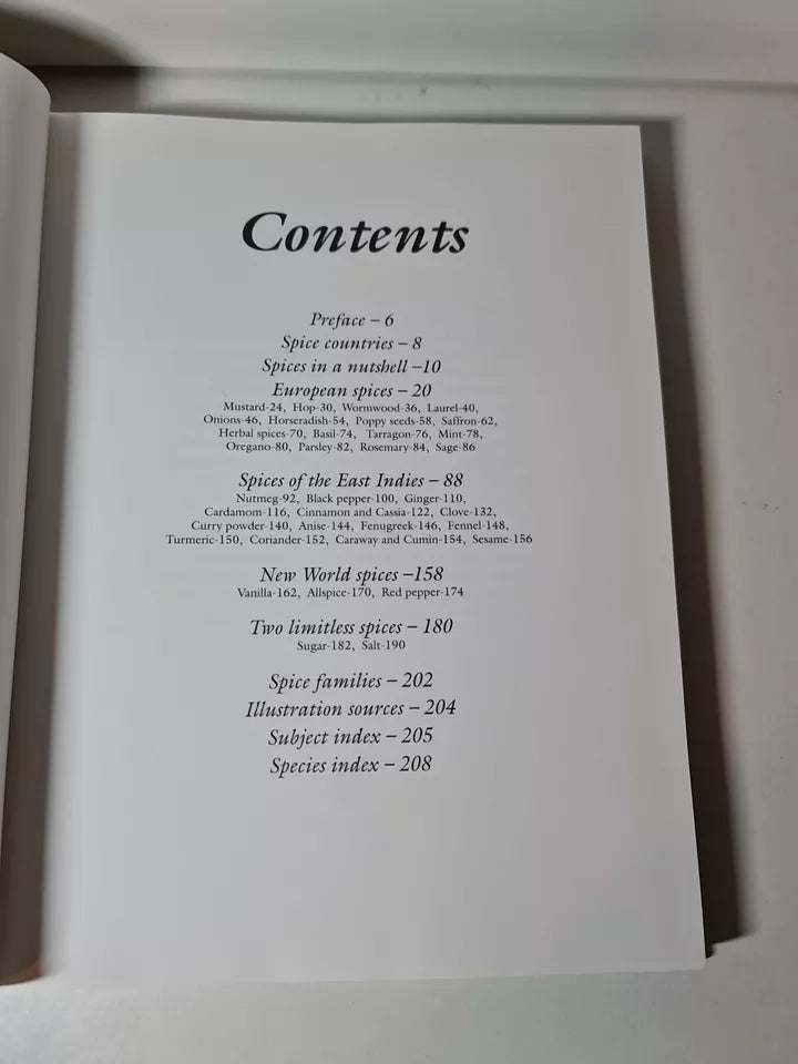 The Lore of Spices by J. O. Swahn (1995)
