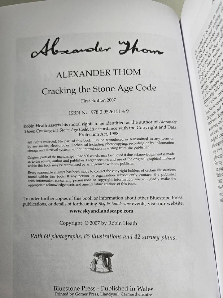 Alexander Thom: Cracking the Stone Age Code by Robin Heath (2007)
