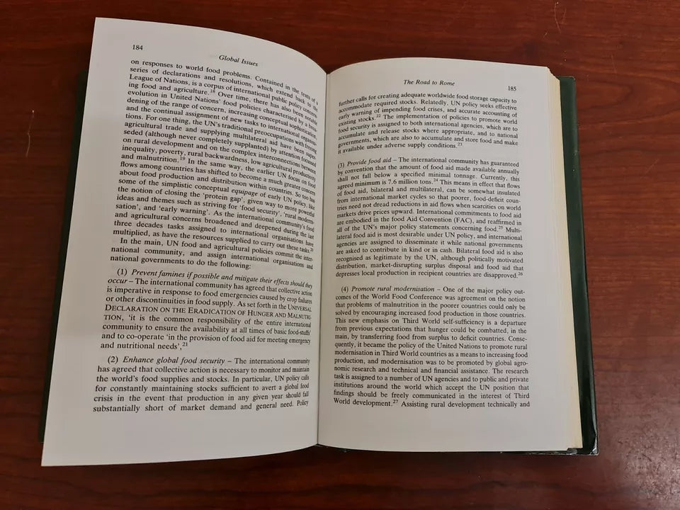 Global Issues in the United Nations Framework (1989)