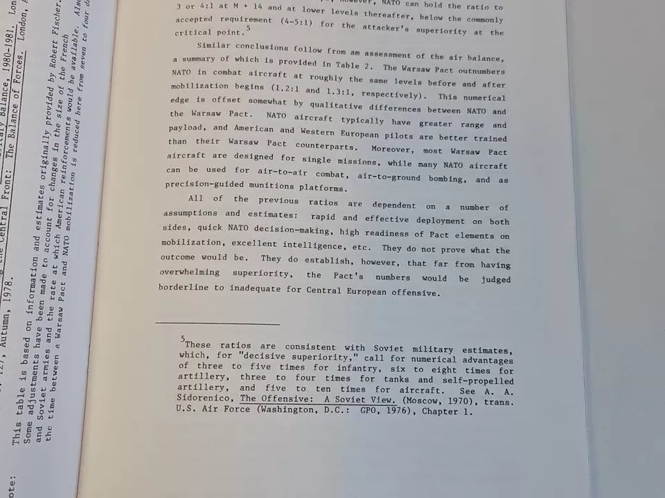 No First Use: A Report by the Union of Concerned Scientists (1983)