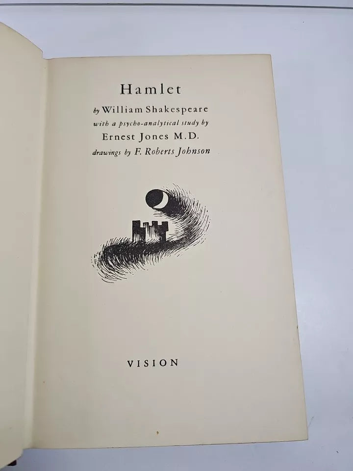 Hamlet by Shakespeare with a psycho analytical study by Ernest Jones (1947)