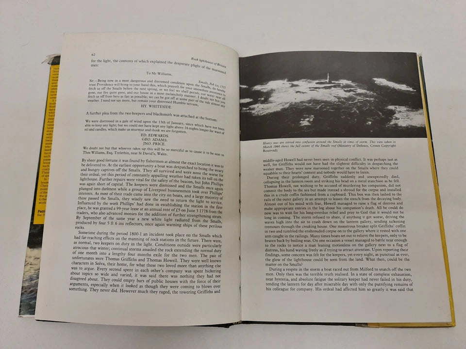 Rock Lighthouses of Britain by Christopher P. Nicholson (1983)