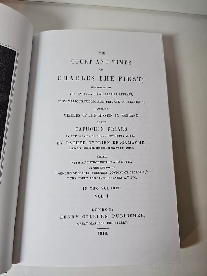 The Court and Times of Charles the First Vol 1 & 2 (Elibron Replica)