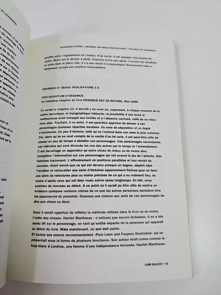 McNamara Papers. Erasmus and Ibuka! Realisations - The What If? Scenarios