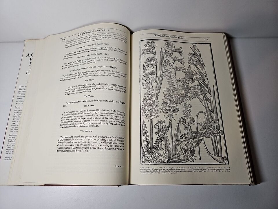 Garden of Pleasant Flowers by John Parkinson (HB, 1976)