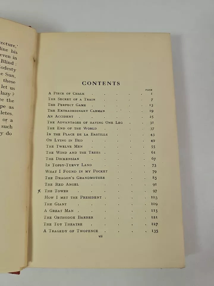 Tremendous Trifles by G K Chesterton (1930)