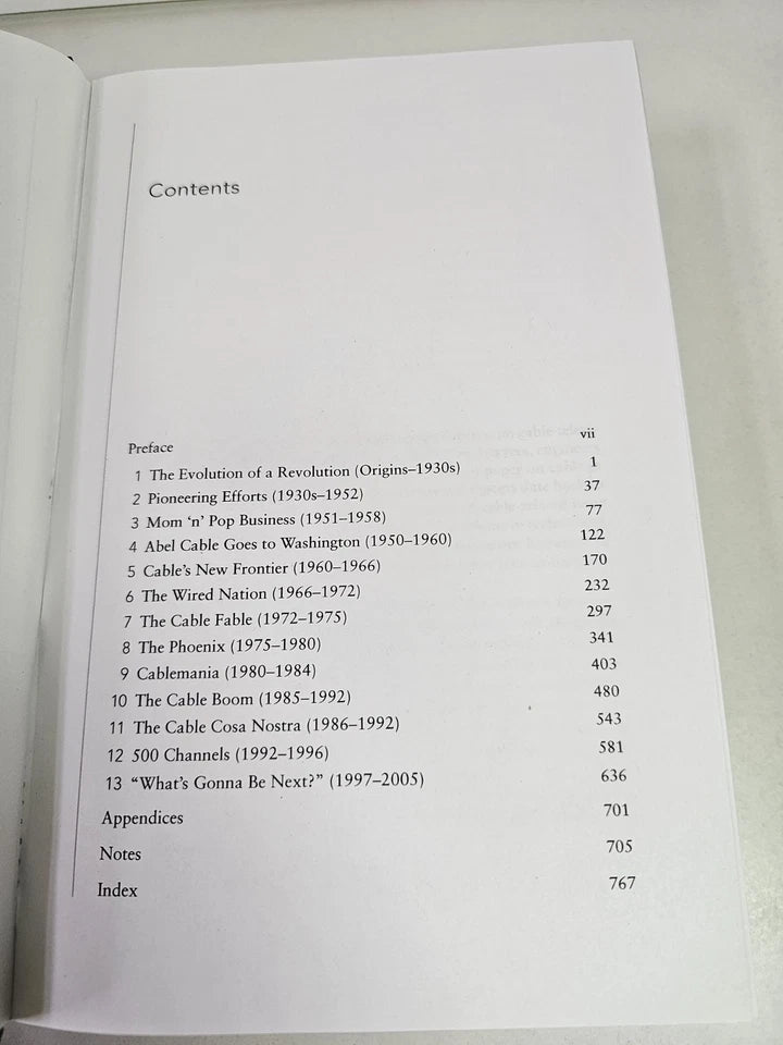 Blue Skies: A History of Cable Television by Patrick R. Parsons (2008)