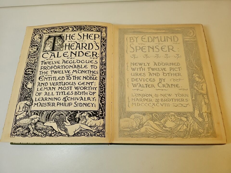 The Shepheard's Calender by Edmund Spenser (1898)