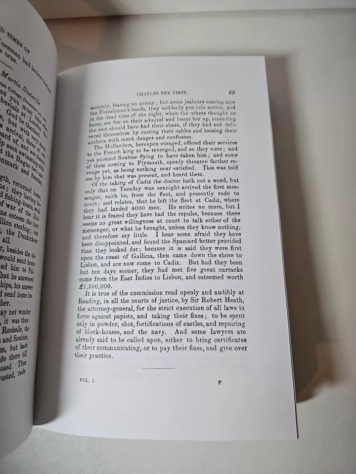 The Court and Times of Charles the First Vol 1 & 2 (Elibron Replica)