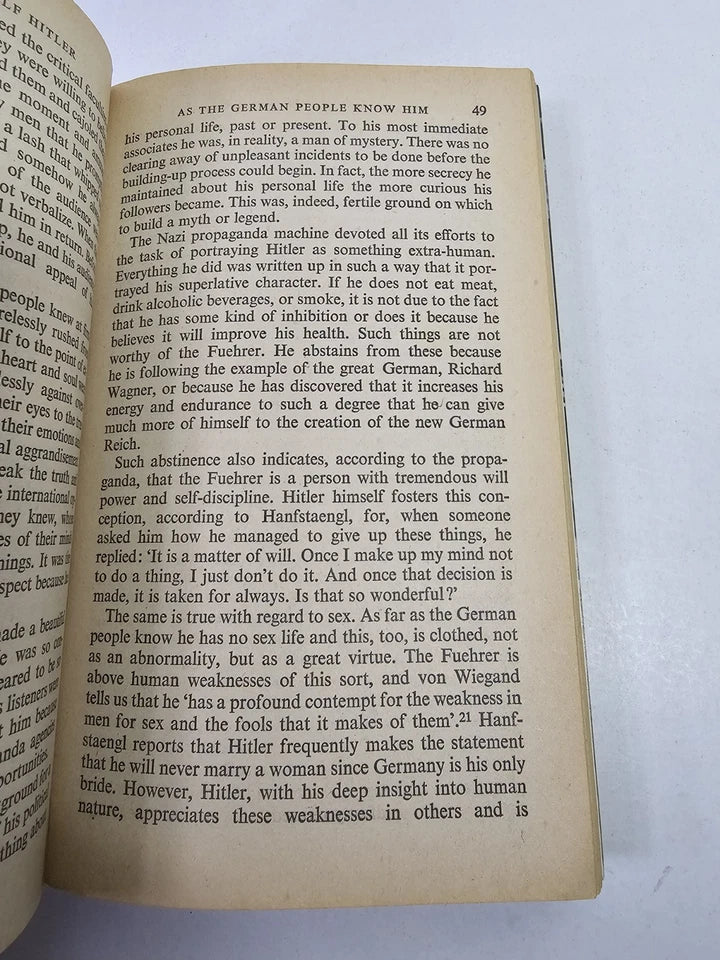 The Mind of Adolf Hitler by Walter C. Langer (1973)