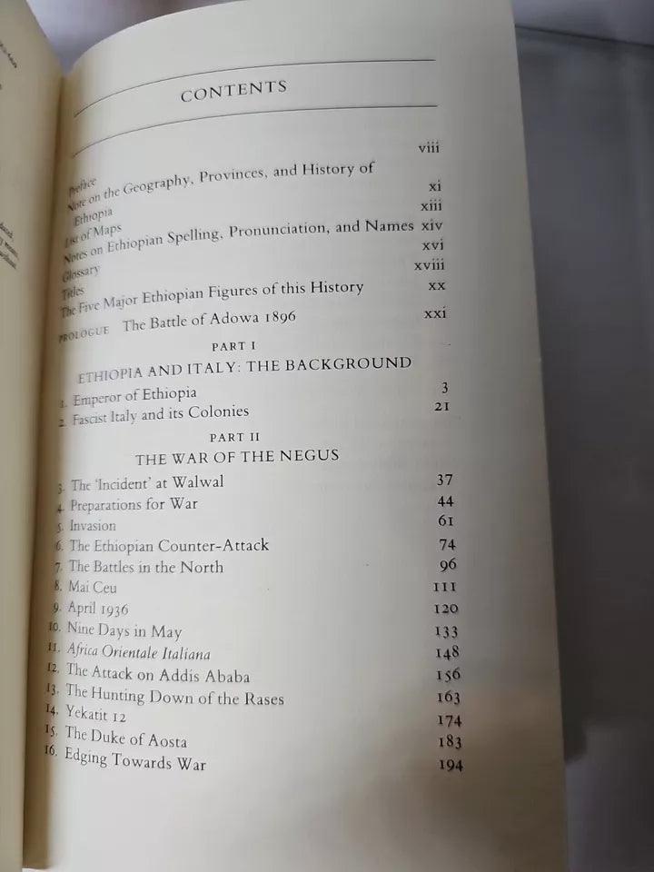 Haile Selassie's War by Anthony Mockler (1984)