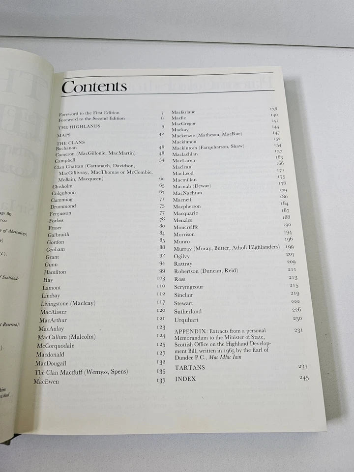 Highland Clans by Iain Moncreiffe (1982)