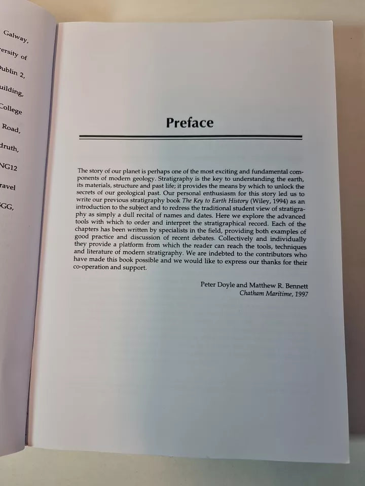 Unlocking the Stratigraphical Record... by Peter Doyle (1998)