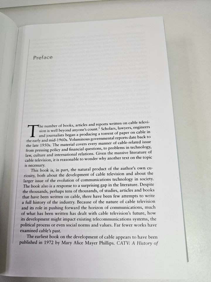 Blue Skies: A History of Cable Television by Patrick R. Parsons (2008)