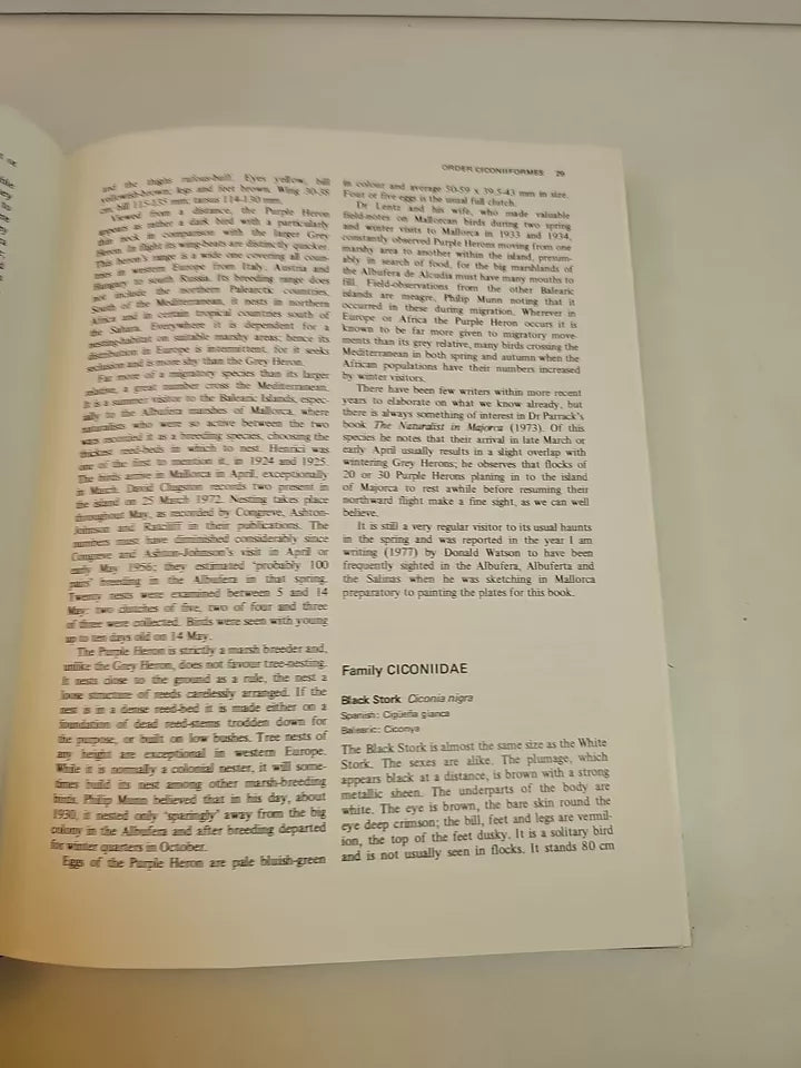 Birds of the Balearics by David Bannerman (1983)