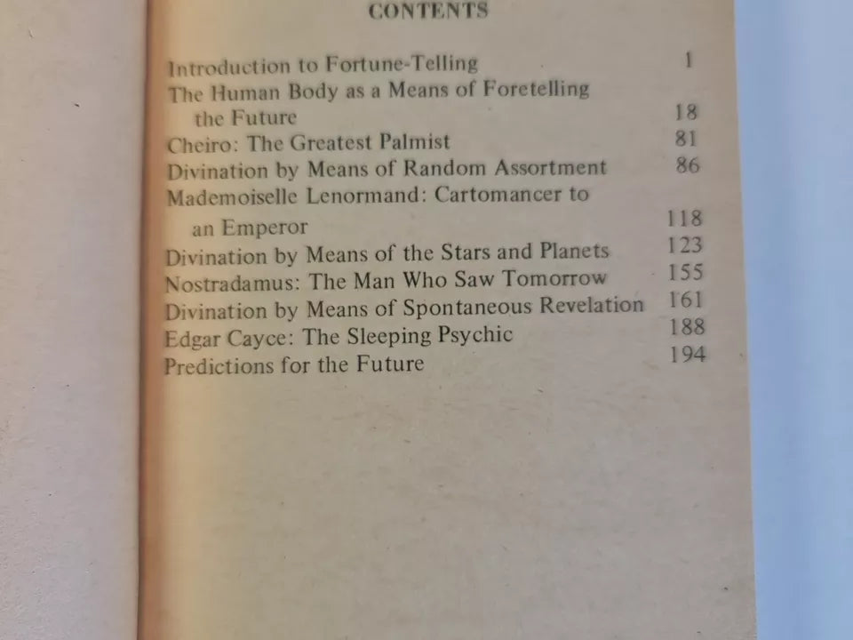 SIGNED Your Practical Guide to Fortune-Telling by Rob Davies (1974)