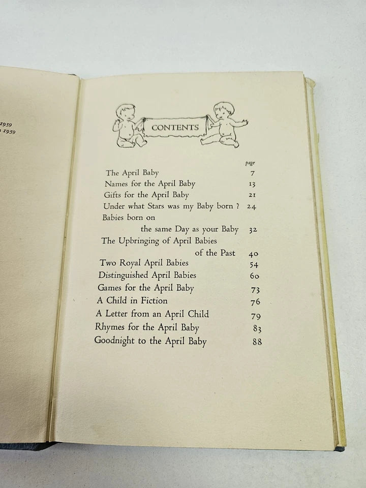 The April Baby by Noel Streatfeild (1959) First Edition