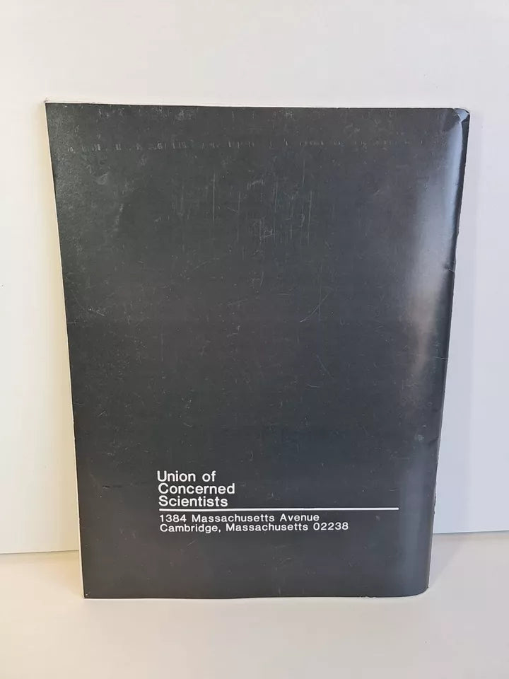 No First Use: A Report by the Union of Concerned Scientists (1983)