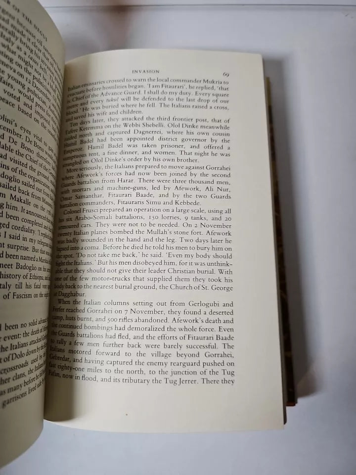 Haile Selassie's War by Anthony Mockler (1984)