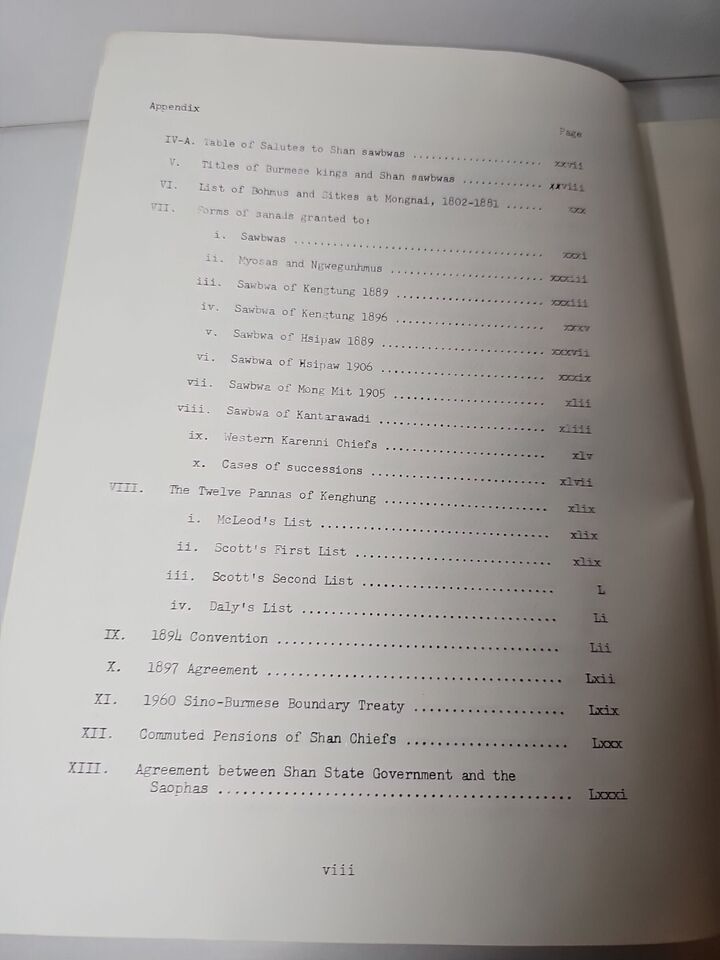 The Shan States and the British Annexation by SS Mangrai (1969)