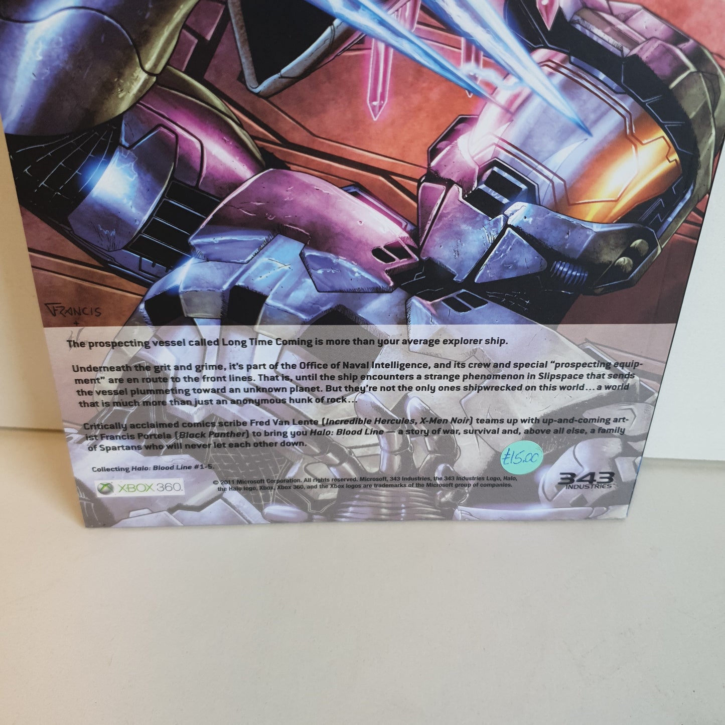 Halo Blood Line by Van Lente & Portela (2011)