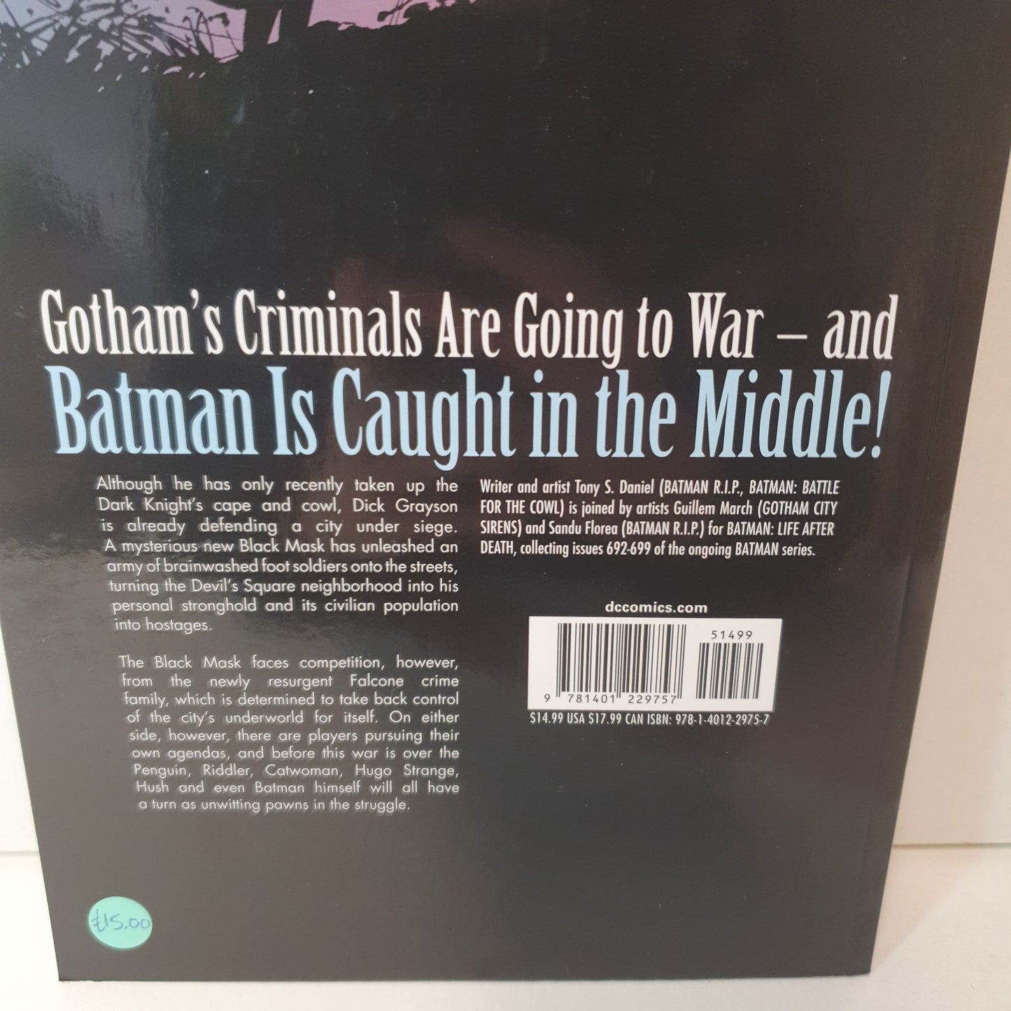Batman: Life After Death by Tony S Daniel (2009)