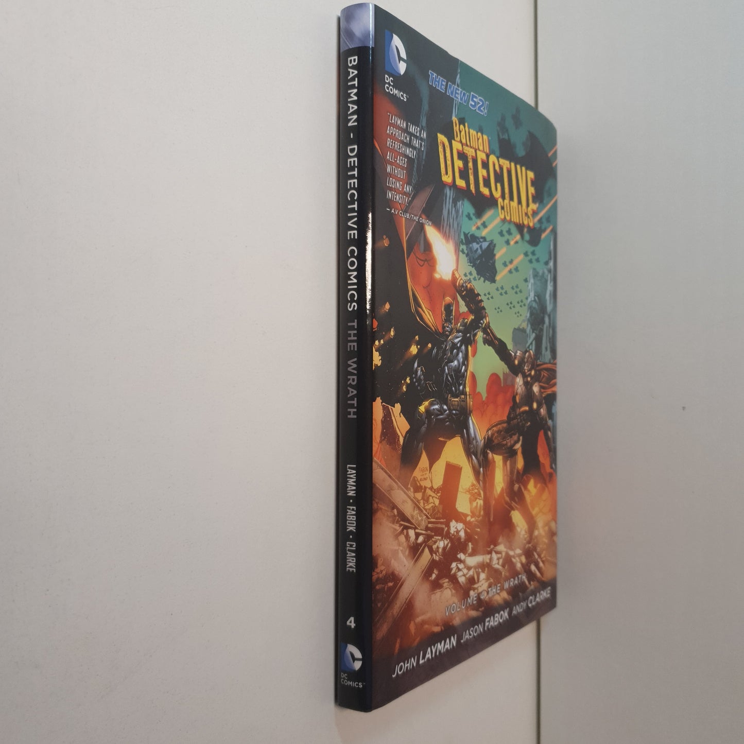 Batman Detective Comics Vol 4 The Wrath by Layman, Fabok & Clarke (2014)