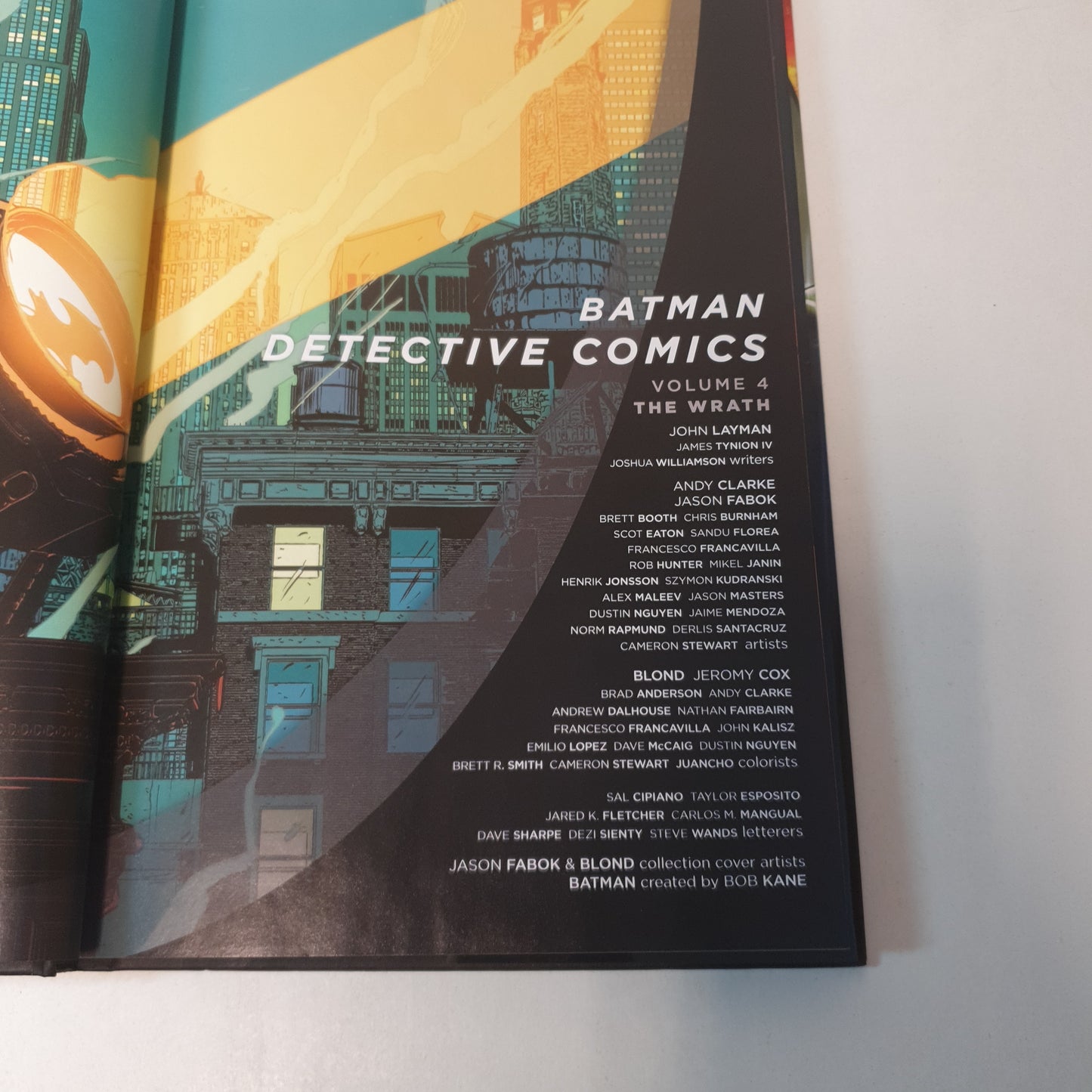 Batman Detective Comics Vol 4 The Wrath by Layman, Fabok & Clarke (2014)